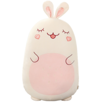 네이처타임즈 동글 캐릭터 인형 토끼, 혼합색상, 45cm