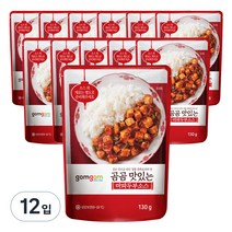 곰곰 맛있는 마파두부소스, 130g, 12입