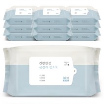 데일리워터 간편한장 물걸레 청소포 대형, 10팩