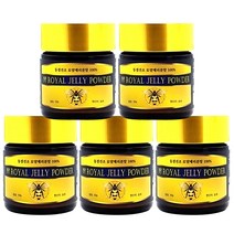 동결건조 로얄젤리 분말, 50g, 5개