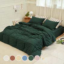 바자르 60수 고밀도 피그먼트 옥수수솜 차렵이불