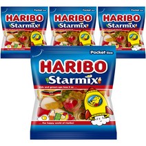 하리보 스타믹스 젤리, 4개, 100g