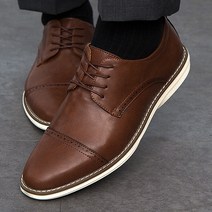 블랑옴므 남성용 가죽 쿠션 정장 구두 HS-B82