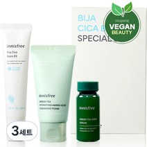 이니스프리 비자 시카 밤 40ml + 그린티 씨드 세럼 30ml + 그린티 폼 클렌저 50g 세트, 3세트