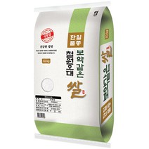 [힘찬농부오달봉찐쌀] 22년햅쌀 대한농산 보약같은 백진주쌀, 10kg(상등급), 1개