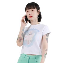 하이스쿨디스코 여성용 emerald rush tee