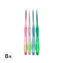 다덴 어금니전용 칫솔 삼각모, 1개입, 8개