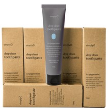 심플리오 딥클린 치약 아이스 페퍼민트, 6개
