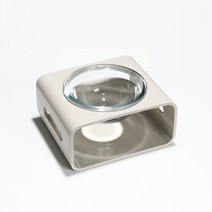 스튜디오얼라이브 반려동물 달빛식기3 S10, GRAY, 1개