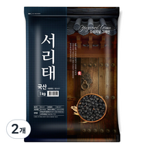 오리지널그레인 서리태, 1kg, 2개