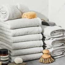 소프트터치 프리미엄 코튼 호텔타올 200g 40수 코마사, 멜란지, 10개