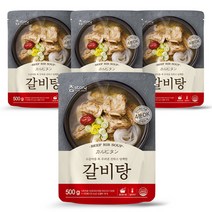 참스토리 갈비탕, 4개, 500g