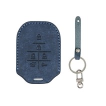 차모아 가죽 스마트키케이스 올뉴카니발 더뉴카니발, 딥네이비+니켈사틴, MK103