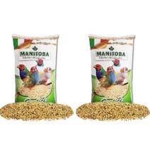 베타팜 뉴트리 블렌드 미니 펠렛 앵무새 사료, 400g, 2개