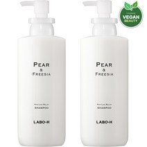 라보에이치 탈모증상완화 두피강화 샴푸 페어앤프리지아, 2개, 400ml