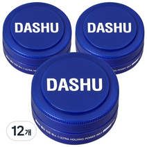 다슈 포 맨 프리미엄 울트라 홀딩 파워 왁스, 15ml, 12개