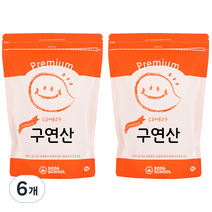 소다스쿨 프리미엄 구연산, 1kg, 6개