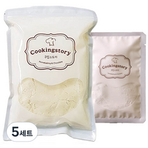 쿠킹스토리 슈크림 붕어빵 만들기 붕어빵 믹스 1kg + 슈크림 믹스 300g 세트, 5세트