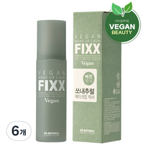 쏘내추럴 비건 메이크업 캄 픽서, 100ml, 6개