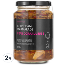 청담라이프 프리미엄 배 도라지 대추청, 500ml, 1개입, 2개