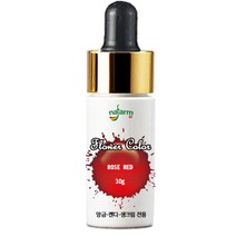 내팜 플라워 아이싱칼라, 1개, 로즈레드