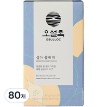 오설록 삼다 꿀배 티, 1.5g, 20개입, 4개