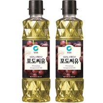 청정원 포도씨유, 900ml, 2개