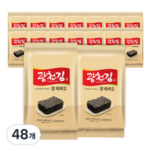 광천김 참 재래김, 48개, 15g