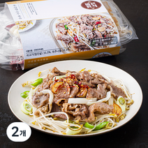 바른식 우삼겹 숙주볶음, 451g, 2개