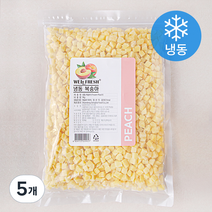 웰프레쉬 복숭아 (냉동), 1kg, 5개
