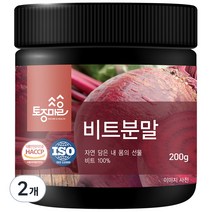 토종마을 비트분말, 2개, 200g