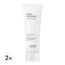 아이레시피 아쿠아 피토플렉스 크림 인 젤, 100ml, 2개