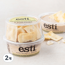 에스티 칼라마타 올리브 후무스 앤 피타칩스, 130g, 2개