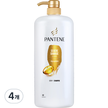 팬틴 극손상케어 샴푸 대용량, 1200ml, 4개