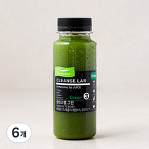 풀무원녹즙 클렌즈랩 그린 주스, 190ml, 6개