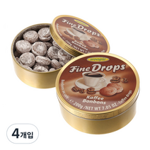 우기 커피드롭스 캔디, 200g, 4개
