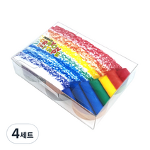 신우 도안없는 크레용 모자이크 마스킹테이프 미술놀이 12색 테이프12개, 혼합 색상, 4세트