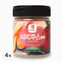 건강중심 abc주스 파우더, 4개, 200g