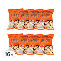 콜라겐팝 매콤한맛 과자, 30g, 16개