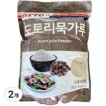 오토 도토리묵 가루, 2개, 700g