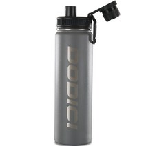 도디치 스텐 2중진공 보온보냉물병, 그레이, 630ml
