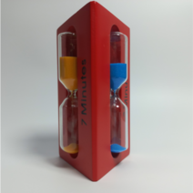 드기상점 3분 5분 7분 모래시계 레드