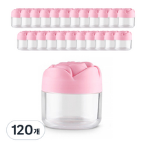 할로뷰티 장미캡 미니 크림공병 20g, 120개, 핑크