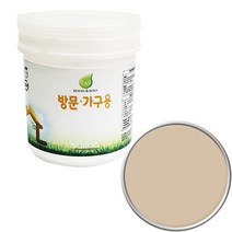 순앤수 방문 가구용 페인트 1L, 엔틱브라운 NR2036, 1개