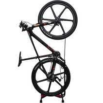 자전거스탠드 실내자전거거치대 인벨로 스패너포함 세로형자전거거치 공간활용, S1 블랙