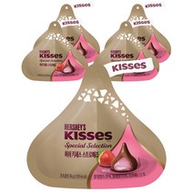 허쉬 키세스 스페셜 셀렉션 스트로베리 초콜릿, 5개, 36g