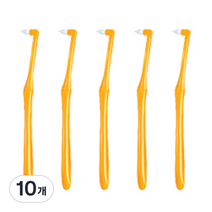 팅올 뾰족형 첨단칫솔 오렌지, 10개, 1개입