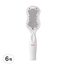 보카스 발 각질제거기 화이트, 1개입, 6개