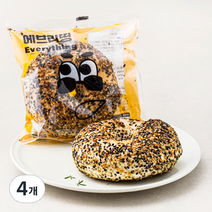 에브리띵 베이글, 120g, 4개