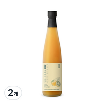 청숨 통째로 갈아만든 유자, 500ml, 2개